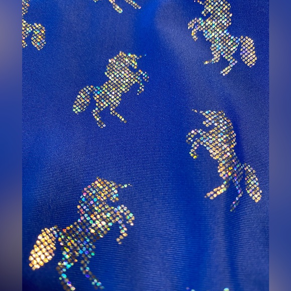 Justice Reversible unicorn one-piece swimming suit - Picture 7 of 9